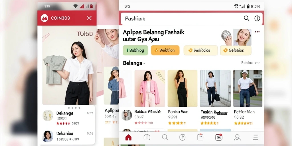 Tampilan antarmuka COIN303 yang menarik dan fungsional.