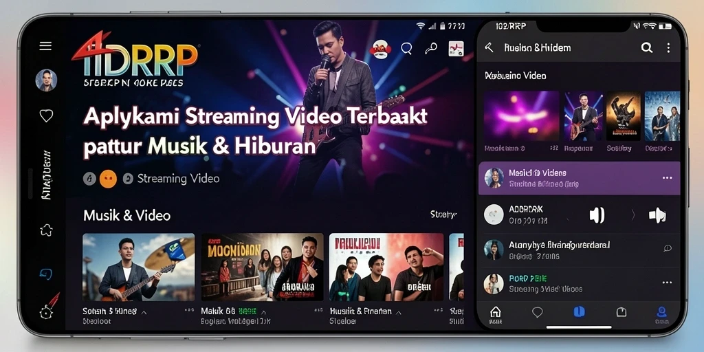 Tampilan antarmuka aplikasi IDRRP yang menarik dan fungsional.