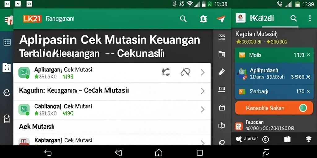 Antarmuka LK21 menampilkan informasi mutasi keuangan dengan jelas.