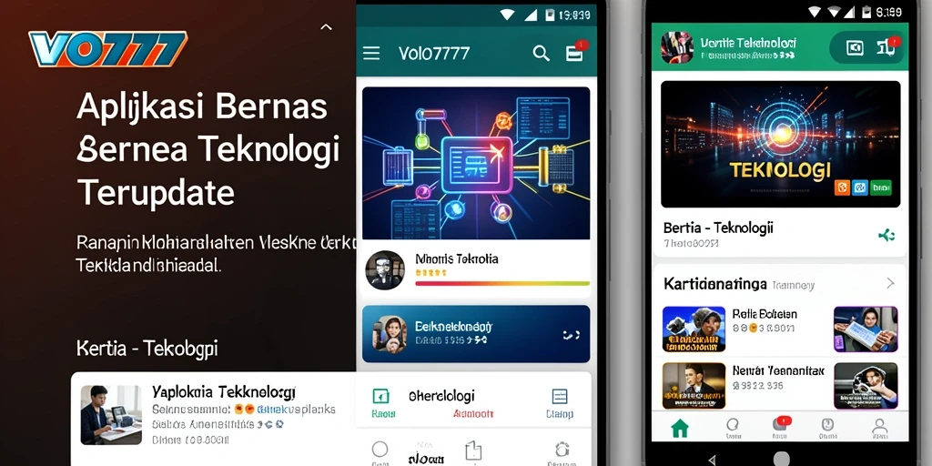 Tampilan antarmuka VO777 yang bersih dan modern.